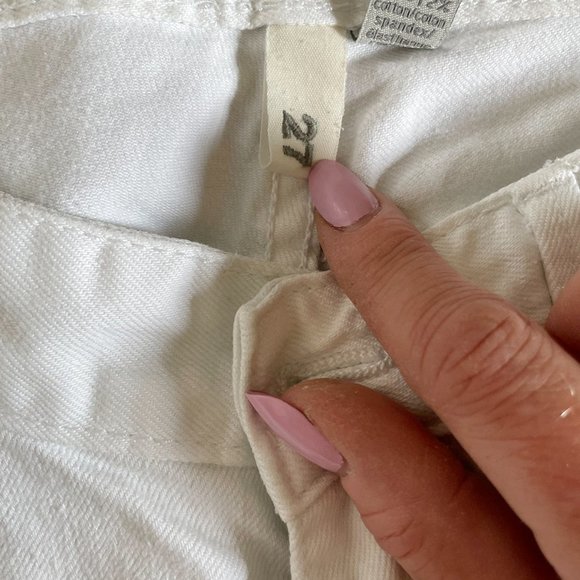 Club Monaco Skinny Jeans - White - Picture 3 of 6